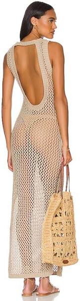 Beach Riot, Holly Rose Dress in Tan