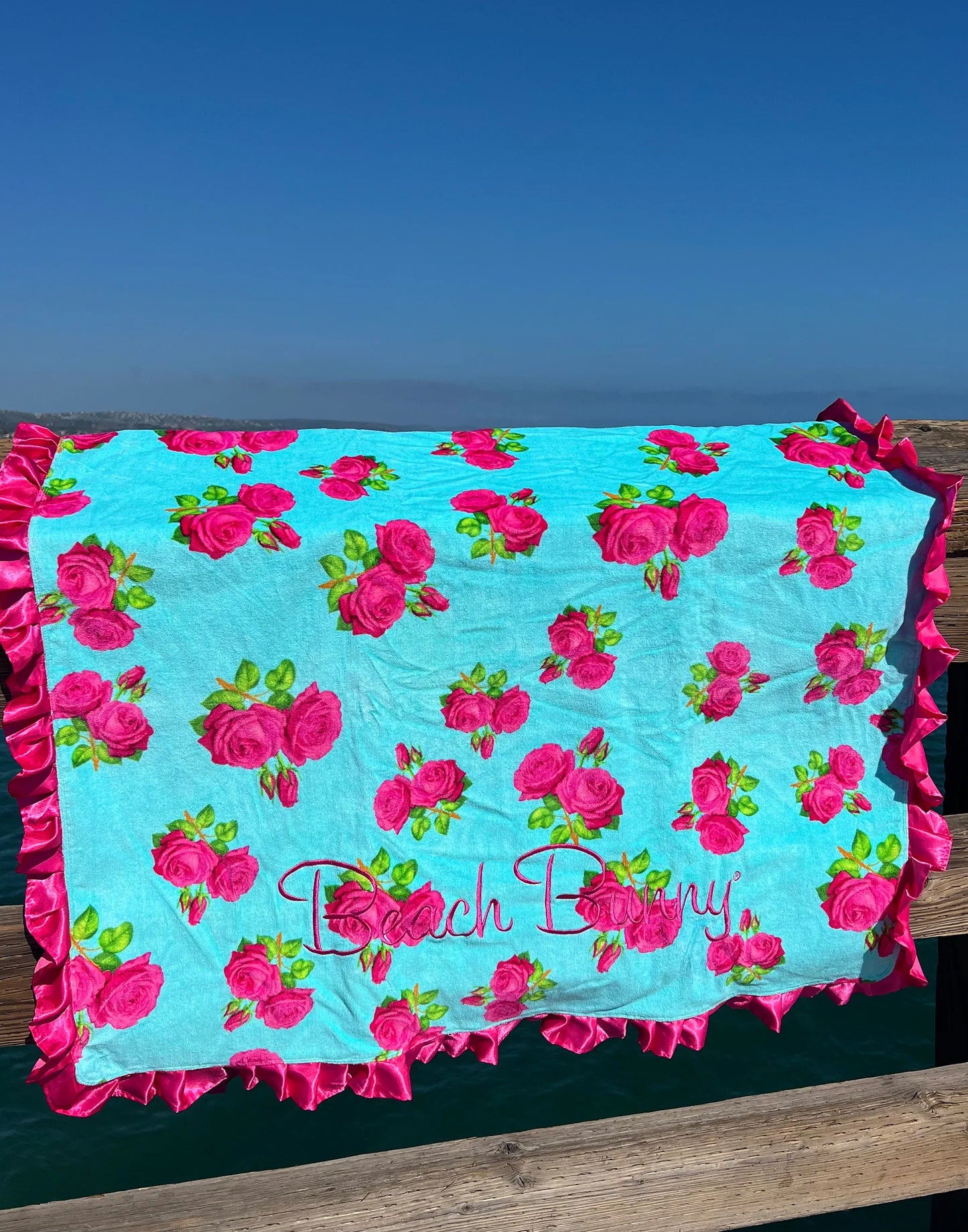 Beach Bunny Swimwear, Beach Towel, Garden of Eden