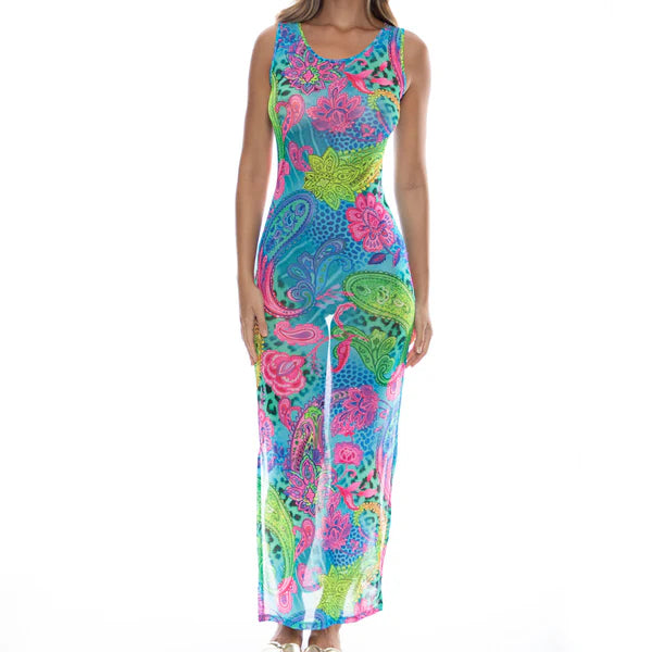 Luli Fama, Seaglass Fantasy, Maxi Tank Dress