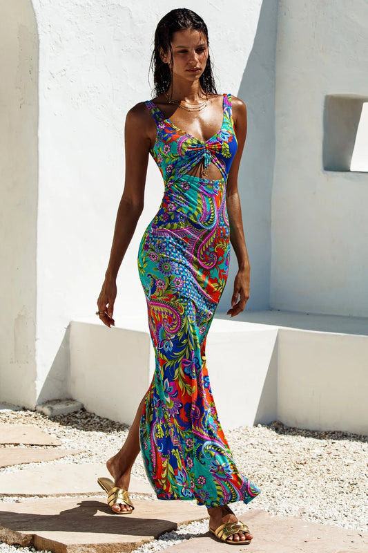 Luli Fama, In the Groove, Peek a Boo, Maxi Dress