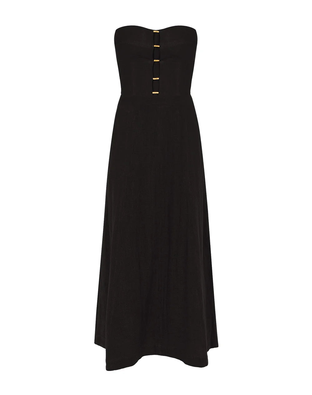Vix Swimwear, Emilia Midi Black Dress