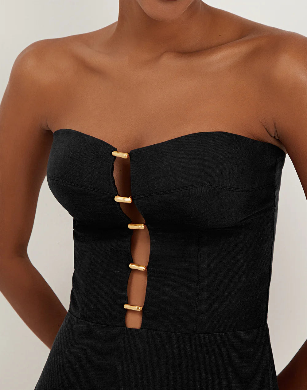 Vix Swimwear, Emilia Midi Black Dress