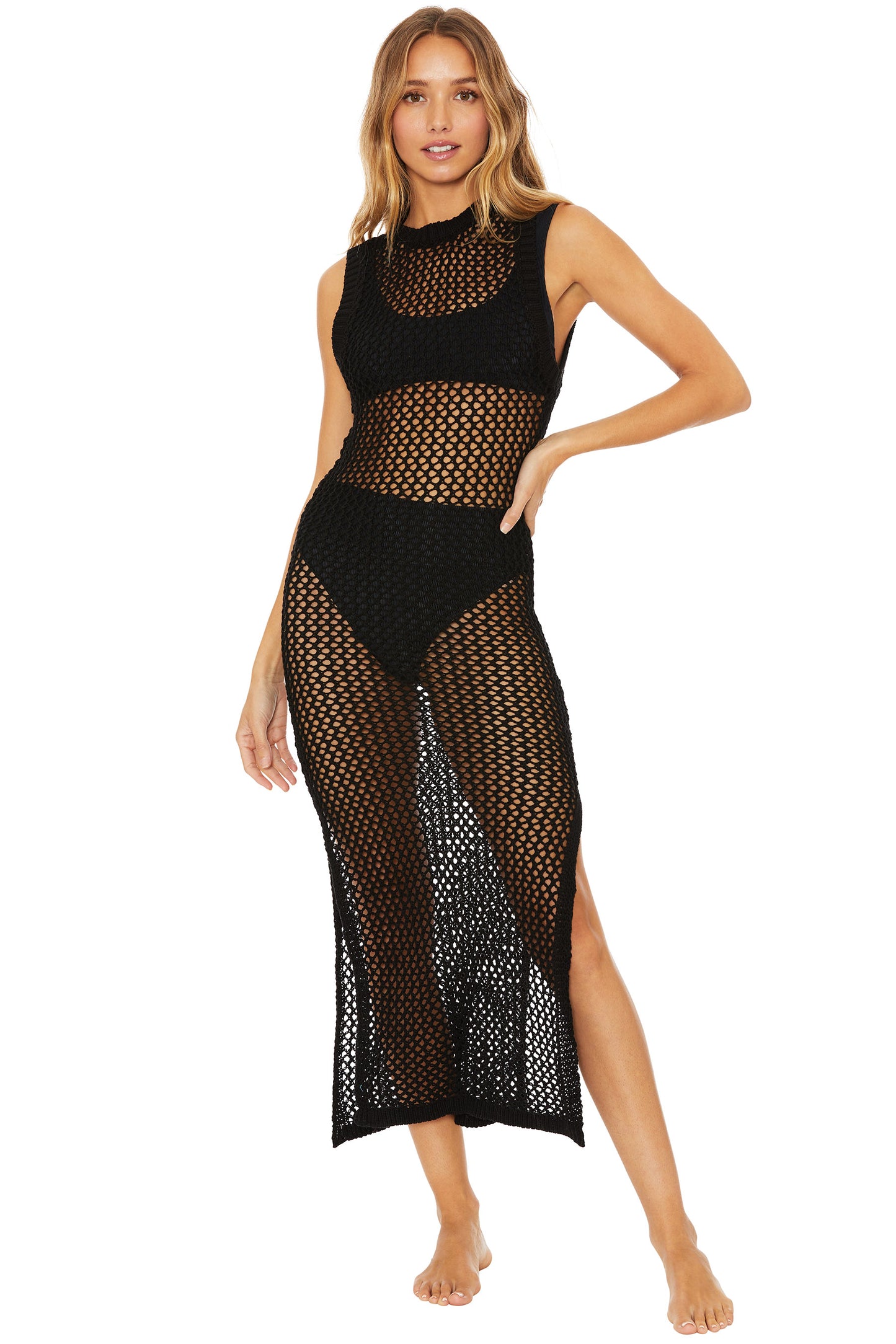 Beach Riot, Holly Dress in Black